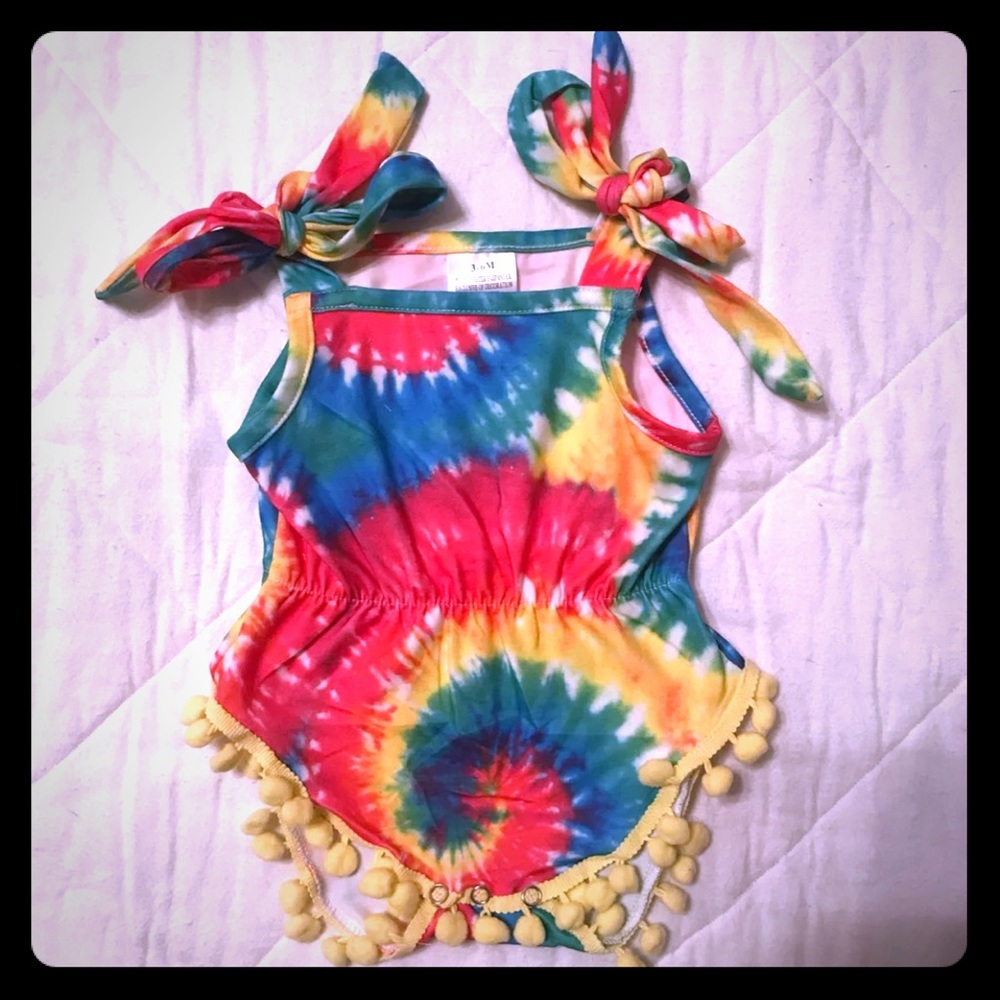 New Tie Dyed Romper
